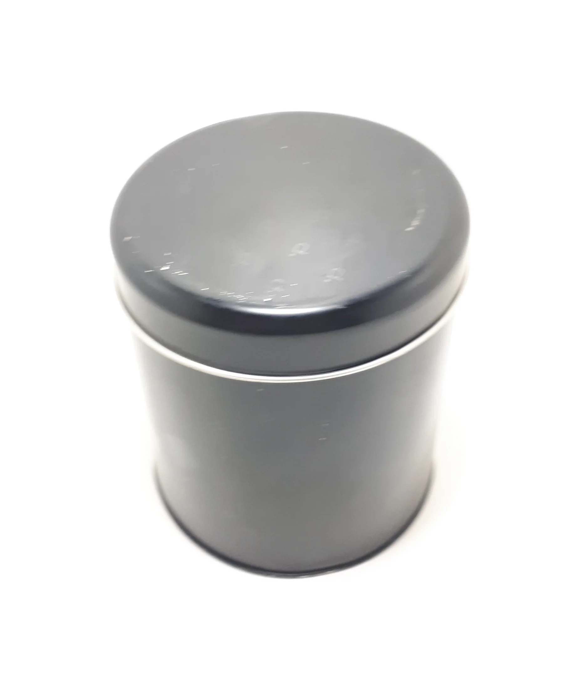 Collectable Contemporary Round Black Tin - Image 4