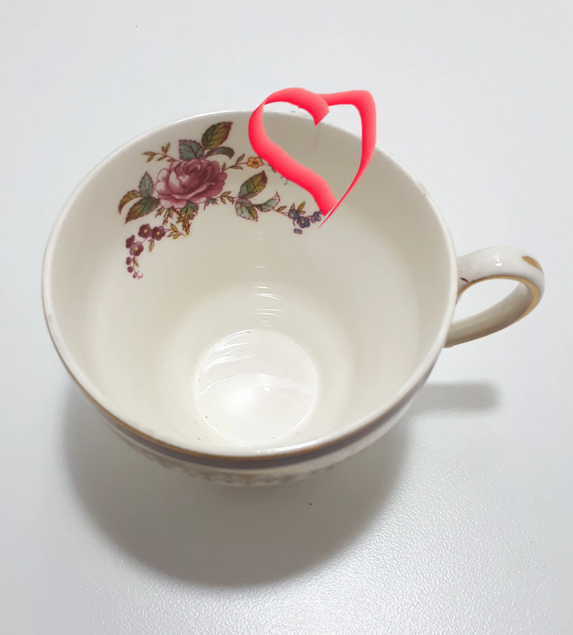 Antique Johnson Bros. Pareek Tea Trio – Cup, Saucer & Tea Plate - Image 7