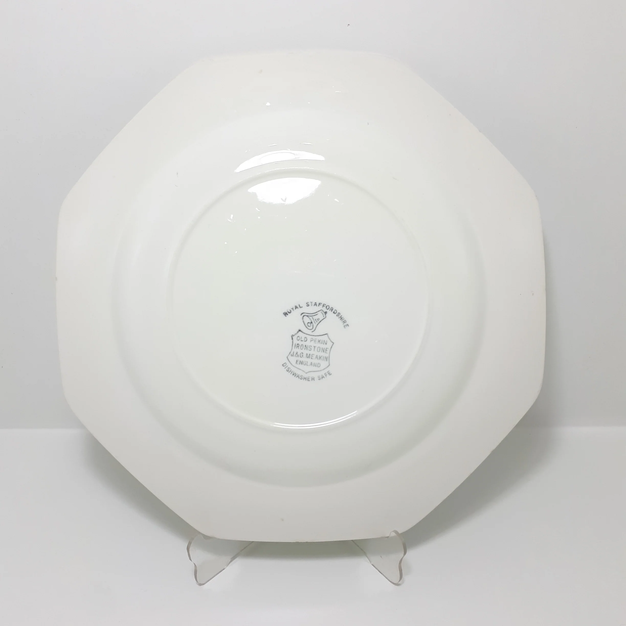 Large Vintage 1970's Royal Staffordshire Old Pekin Plate - Image 3