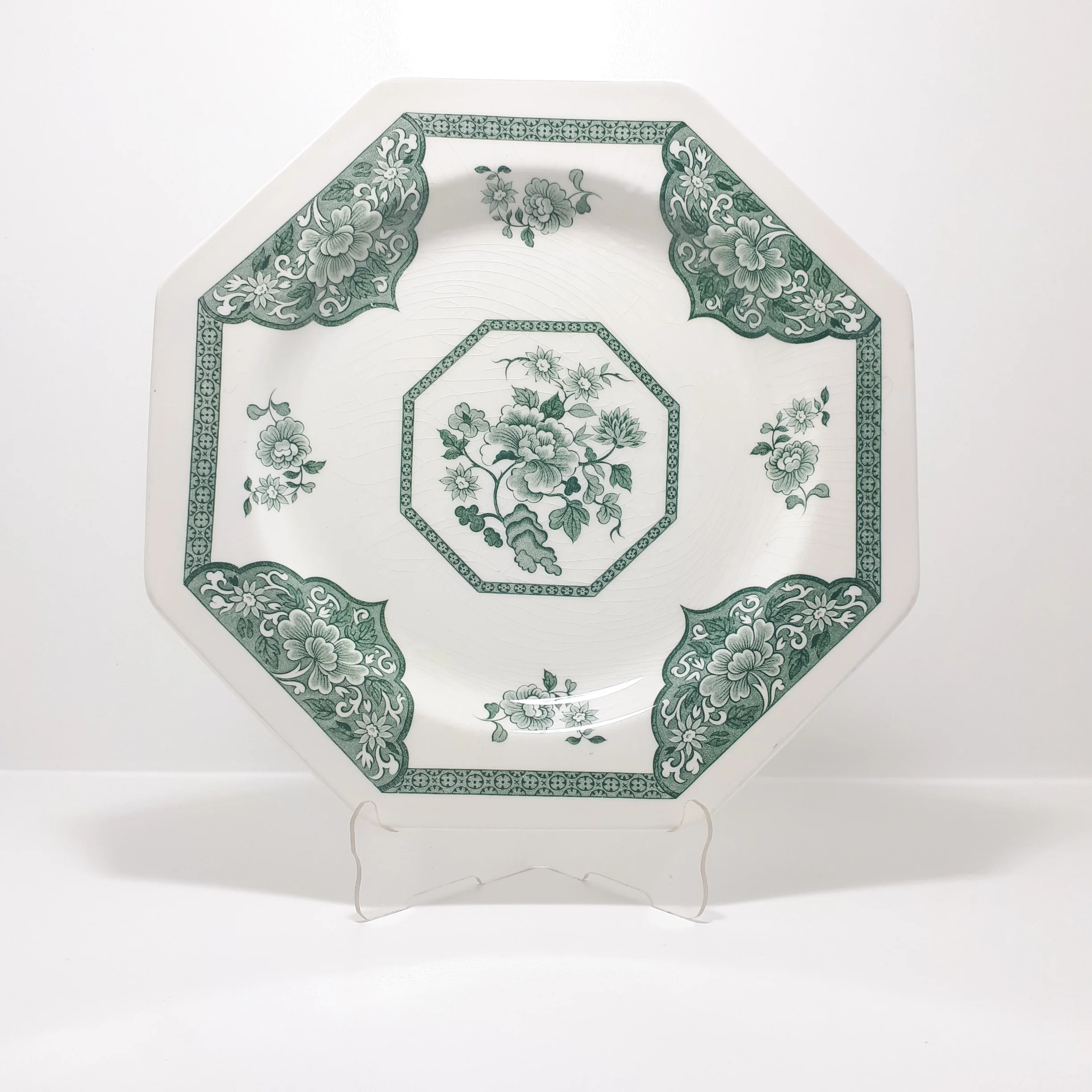 Large Vintage 1970's Royal Staffordshire Old Pekin Plate - Image 4