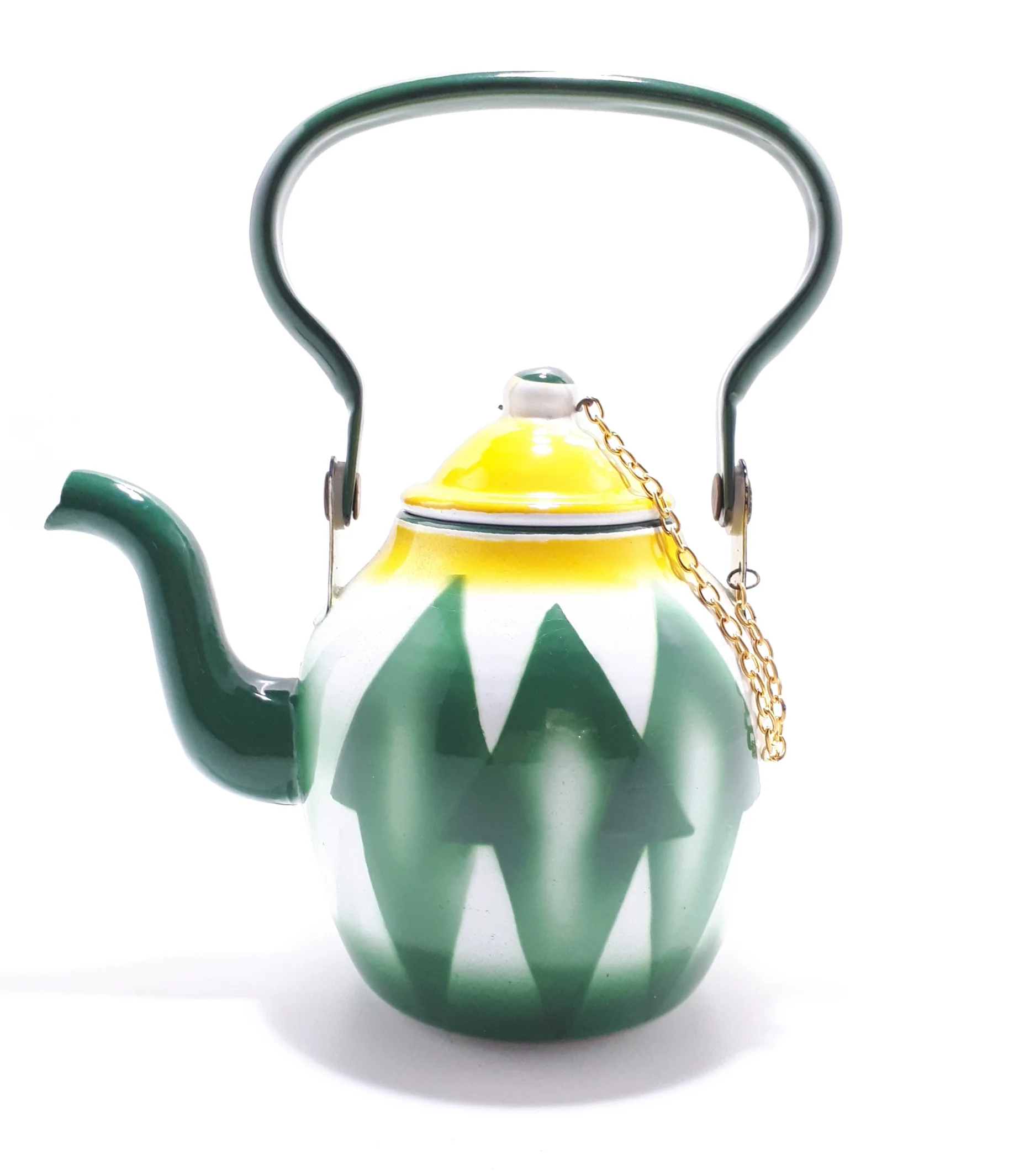 Quirky Little Garnet Enamel Tea Pot – 1 Litre Capacity - Image 6