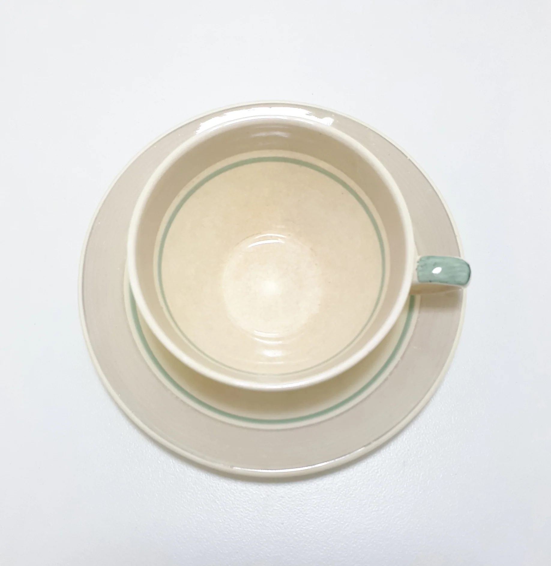 Susie Cooper Tea Duo (Cup & Saucer) –Tiger Lily Pattern - Image 4