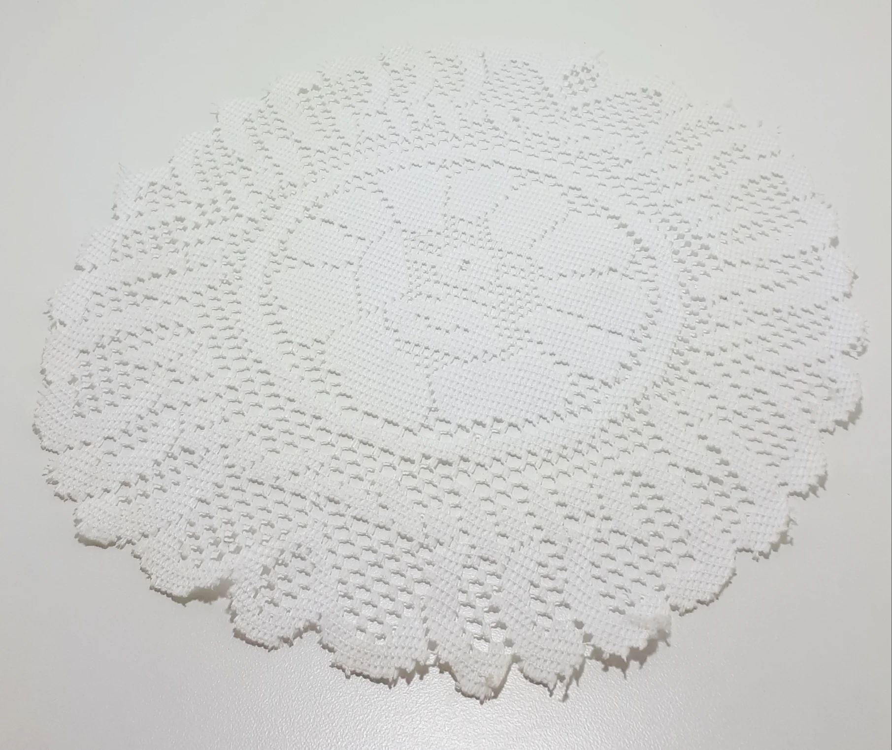 Versatile Vintage White Lace Doily - Image 3
