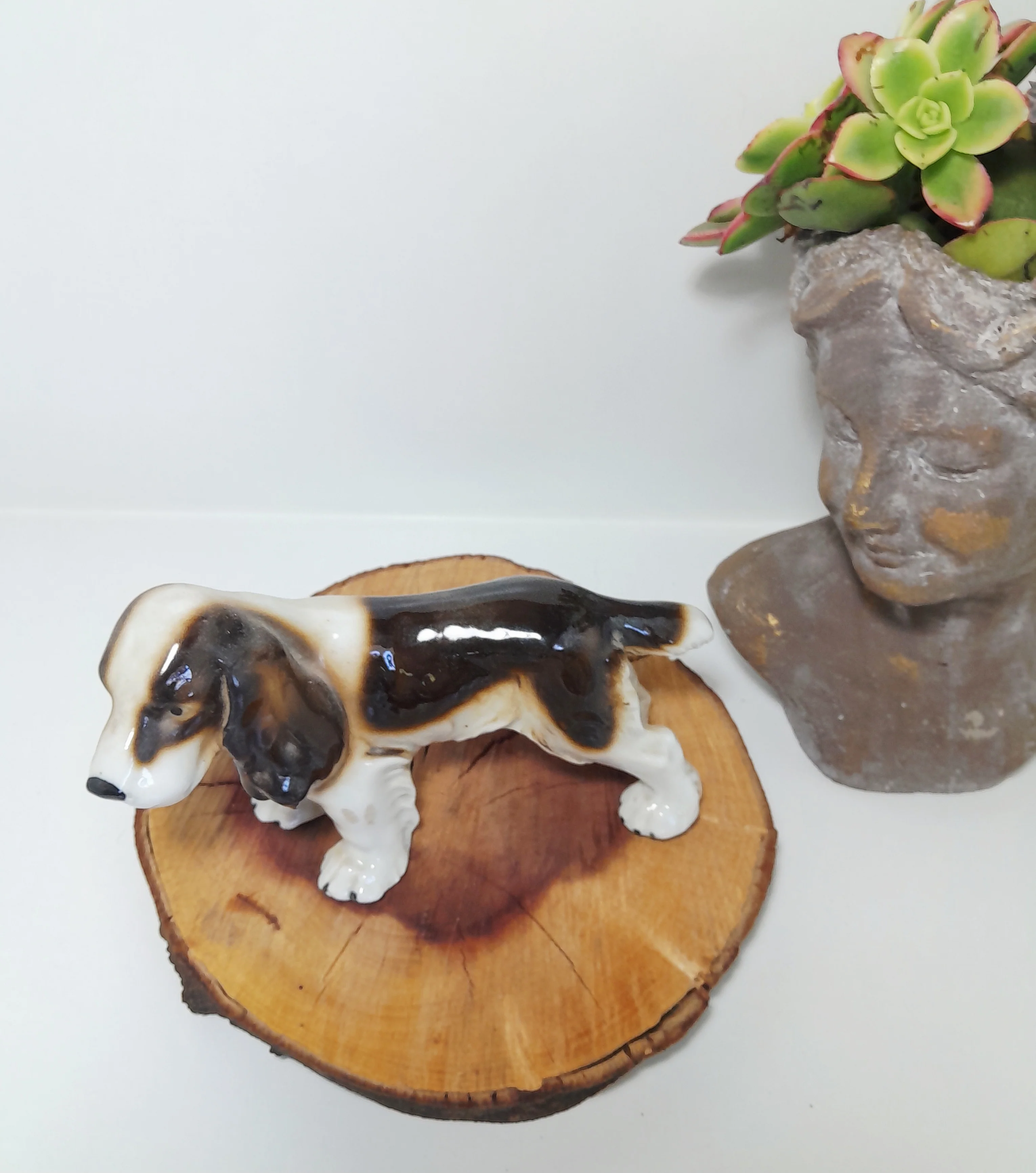Vintage Porcelain Dog Figurine – Cocker / Springer Spaniel. - Image 4